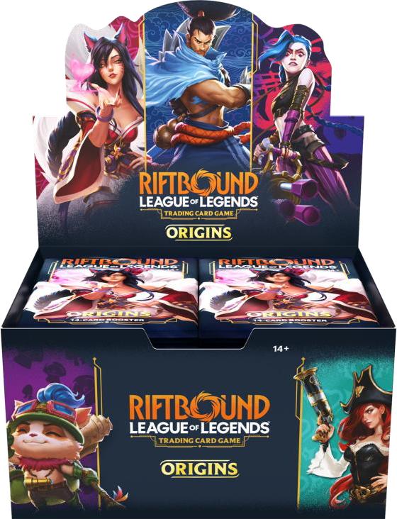 Riftbound: LoL TCG - Boîte de 24 Boosters - Set 1 Origins