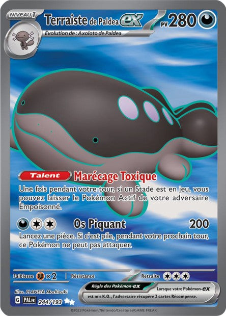 Carte pokémon Terraiste de Paldéa ex 244/193 Évolutions à Paldea
