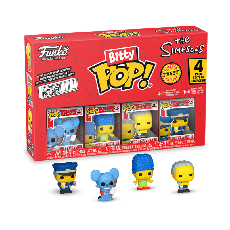 Bitty Pop - 4 Simpsons - Funko