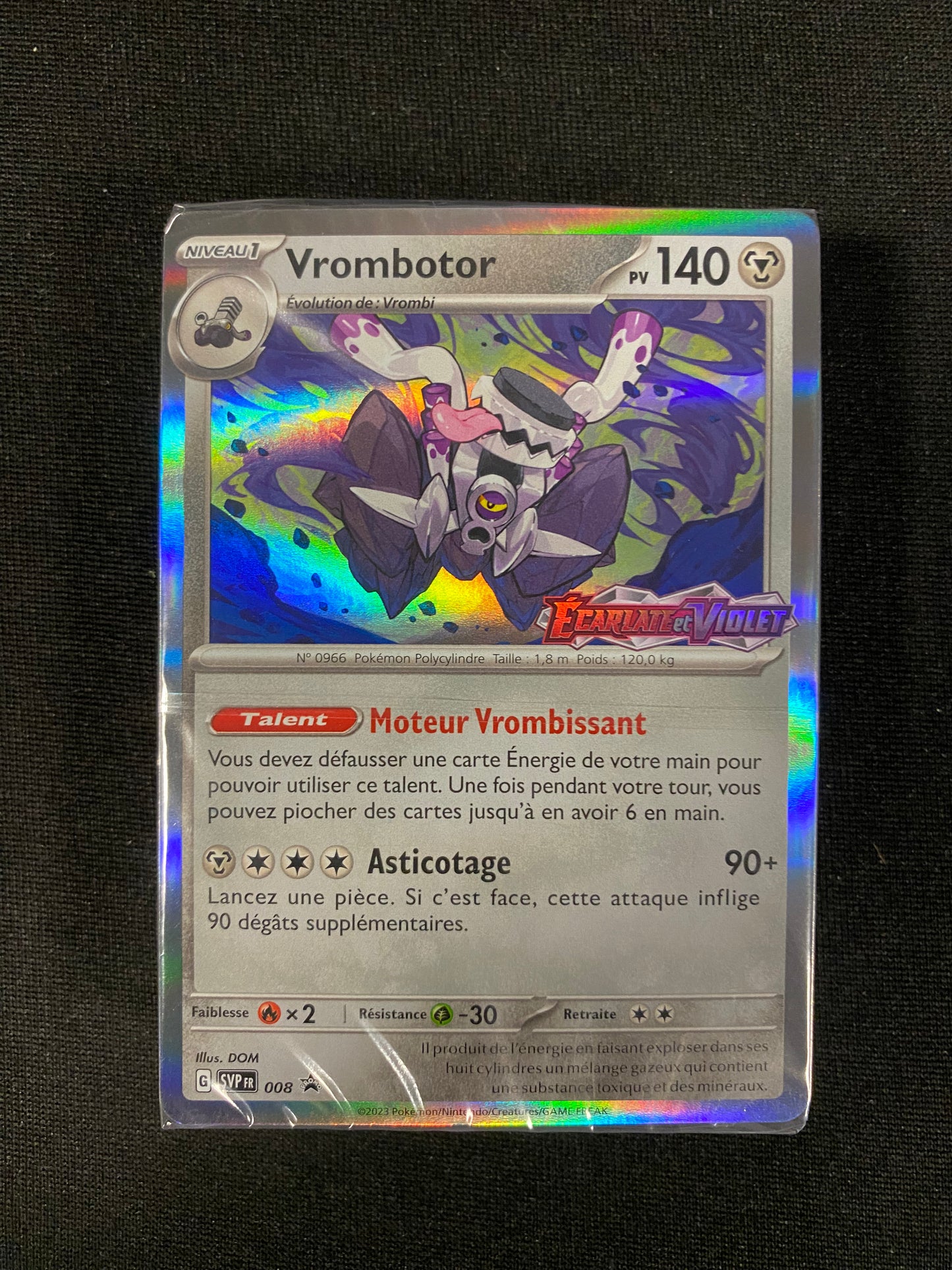 Deck prêt à jouer de 40 cartes - Vrombotor Stamp SVP008