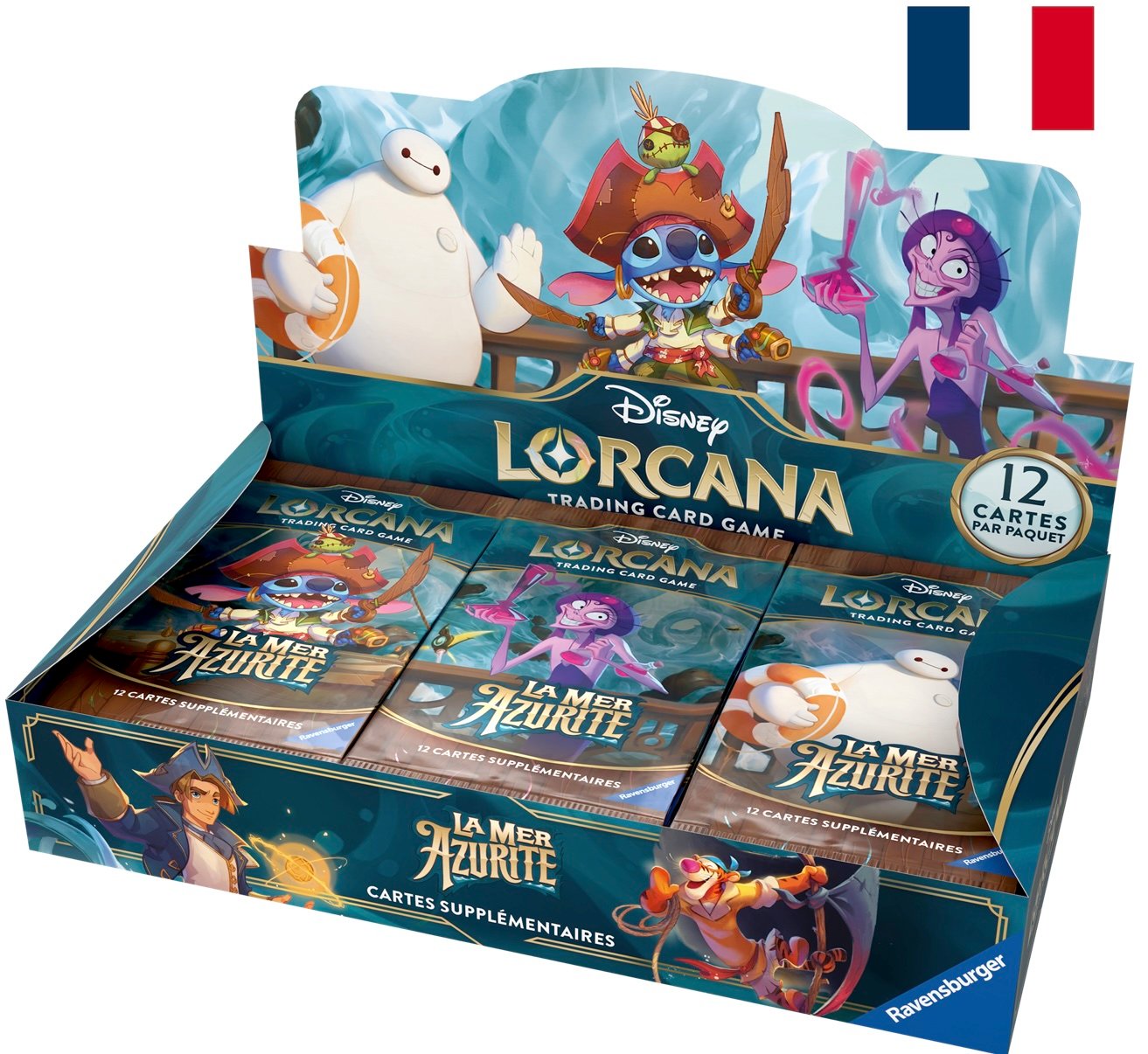 Display Lorcana - Boite de 24 boosters - Chapitre 6 - La Mer Azurite FR