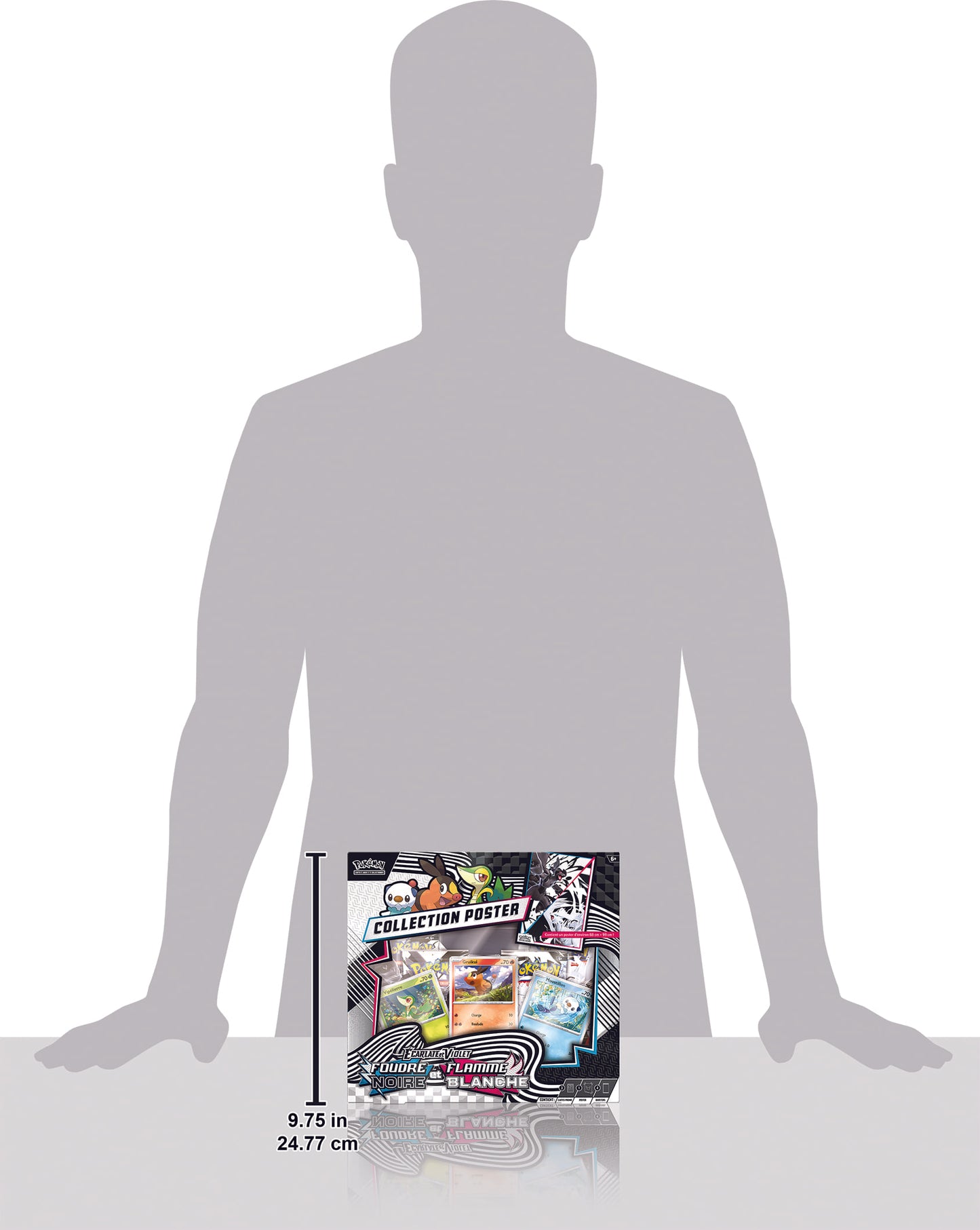 Coffret Poster - EV10.5 - Flamme Blanche & Foudre Noir