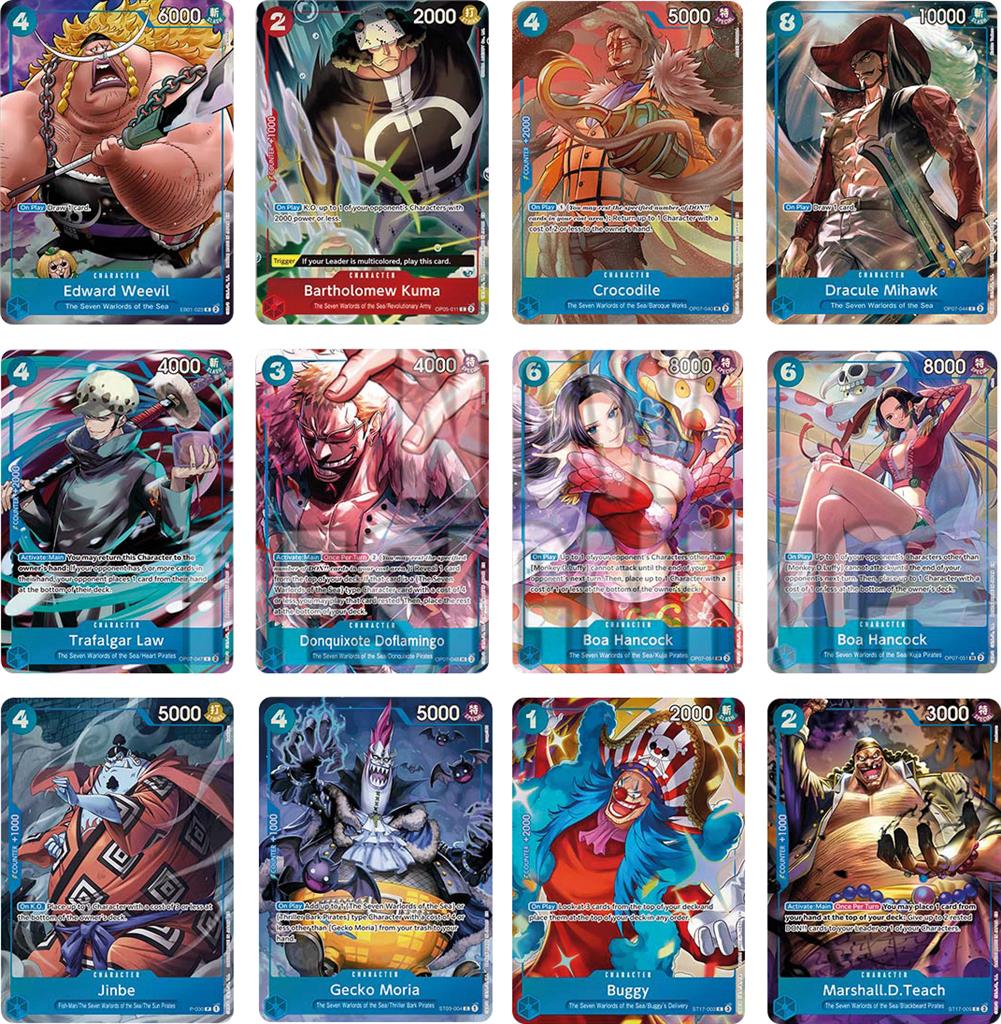 Classeur cartes One piece - Seven Warlords of the sea Binder Set