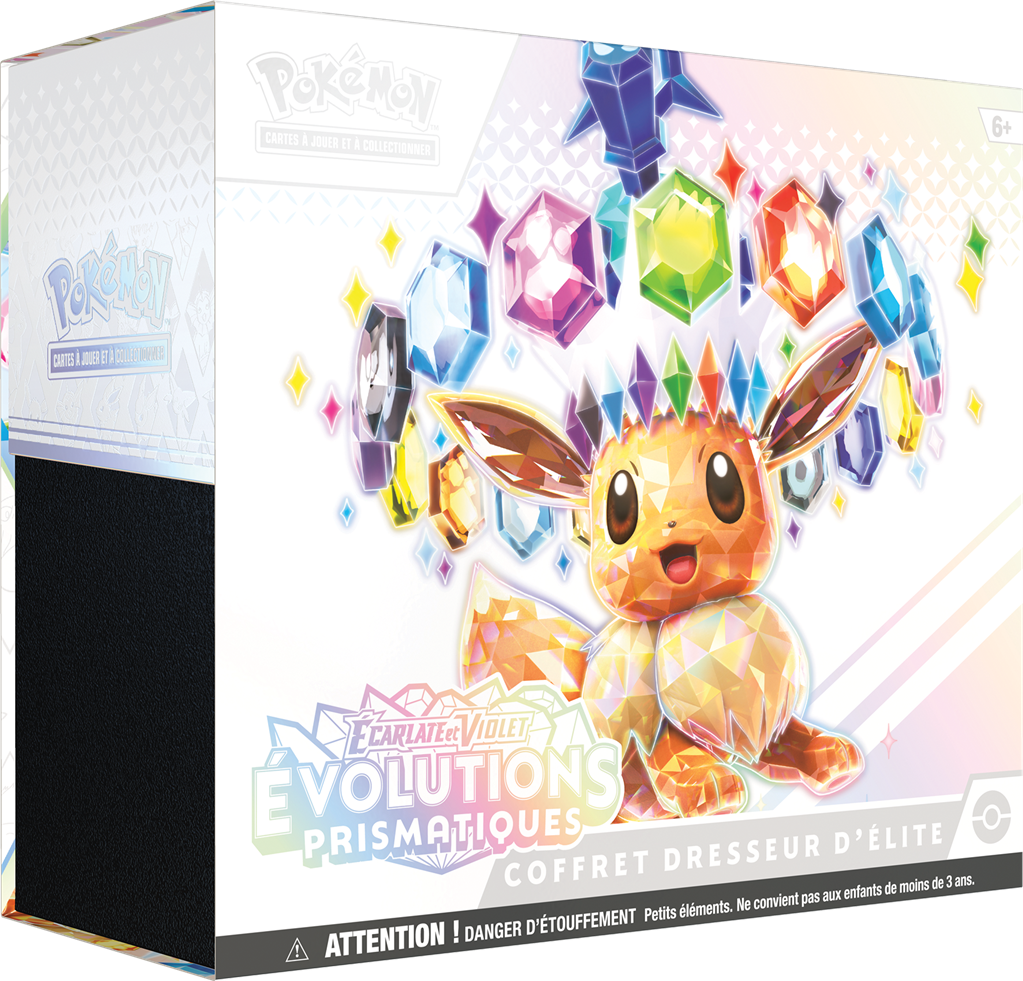 Coffret Pokémon Dresseur d'Élite - EV8.5 - Évolutions Prismatiques