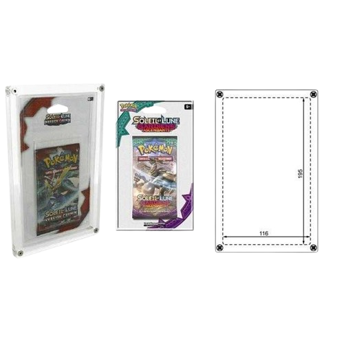 PROTECTION ACRYLIQUE POUR BLISTER PLASTIQUE