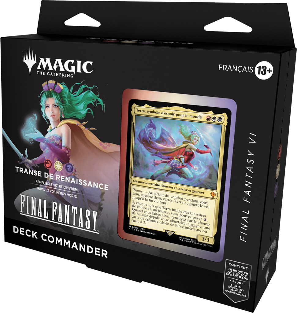 Magic - Final Fantasy - Deck commander - Transe de renaissance Terra
