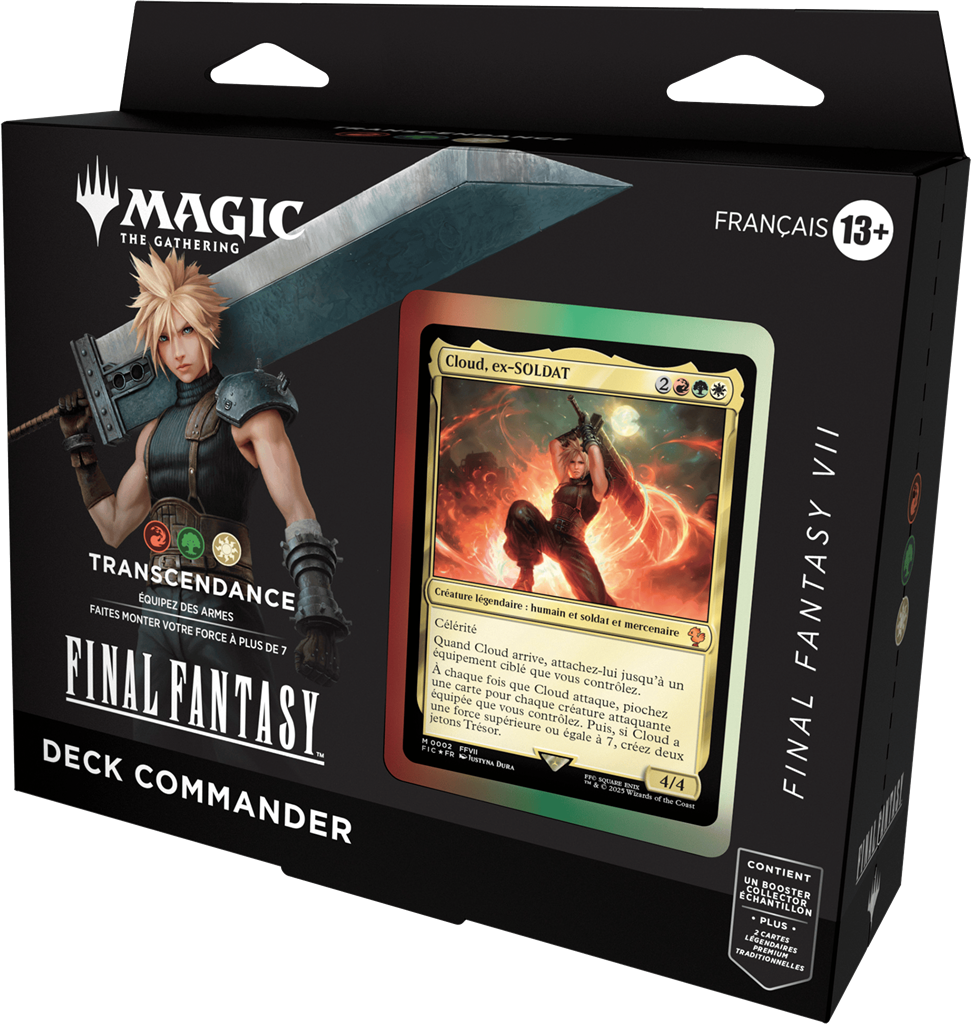 Magic - Final Fantasy - Deck commander - Transcendance Cloud