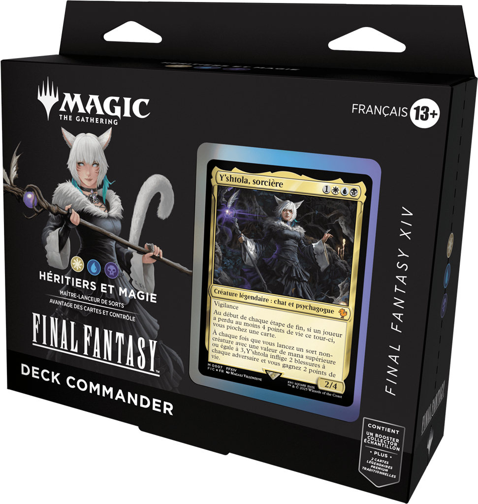 Magic - Final Fantasy - Deck commander - Héritiers et magie Y'shtola