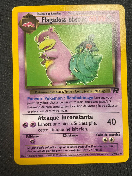 Carte Pokémon Flagadoss Obscur 29/82 Team Rocket