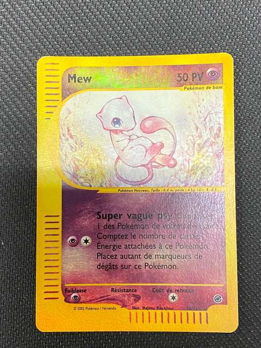 Carte Pokémon Mew 19/165 Holo reverse Wizard expédition