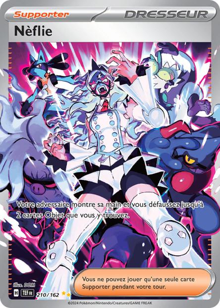 Carte pokémon Nèflie 210/162 Force Temporelle