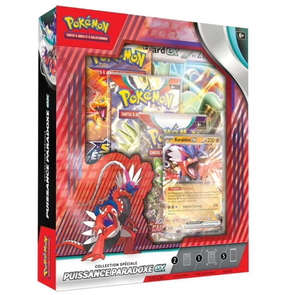 Coffret Pokémon Double face - Double ex Miraidon & Koraidon