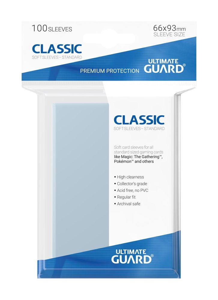 Sleeve Standrad x100 protège cartes Classique Transparent