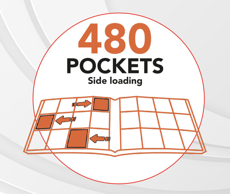 Classeur cartes 480 emplacements - Phoenix shield