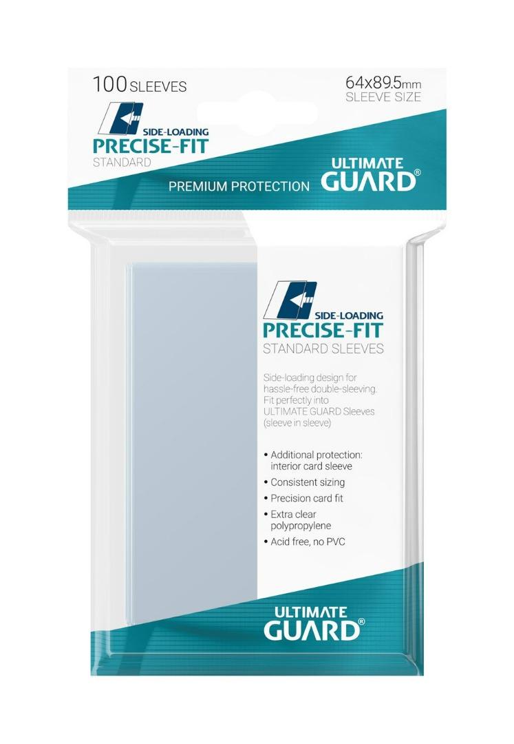 Sleeve Fit x100 protège cartes insertion latérale - perfect-fit Transparent