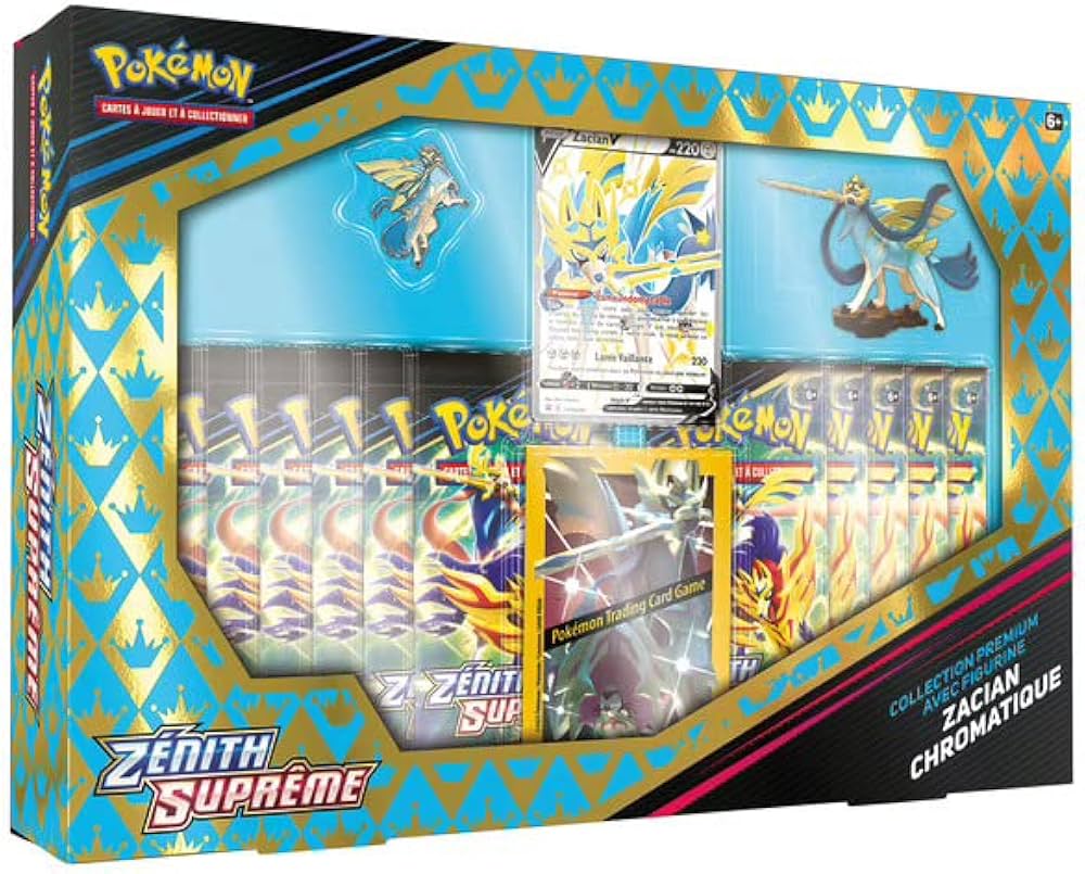 Coffret Collection Premium Zacian Chromatique