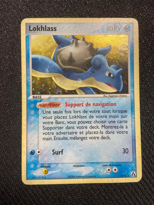 Carte Pokémon Lokhlass 8/92 EX : Créateurs de Légendes