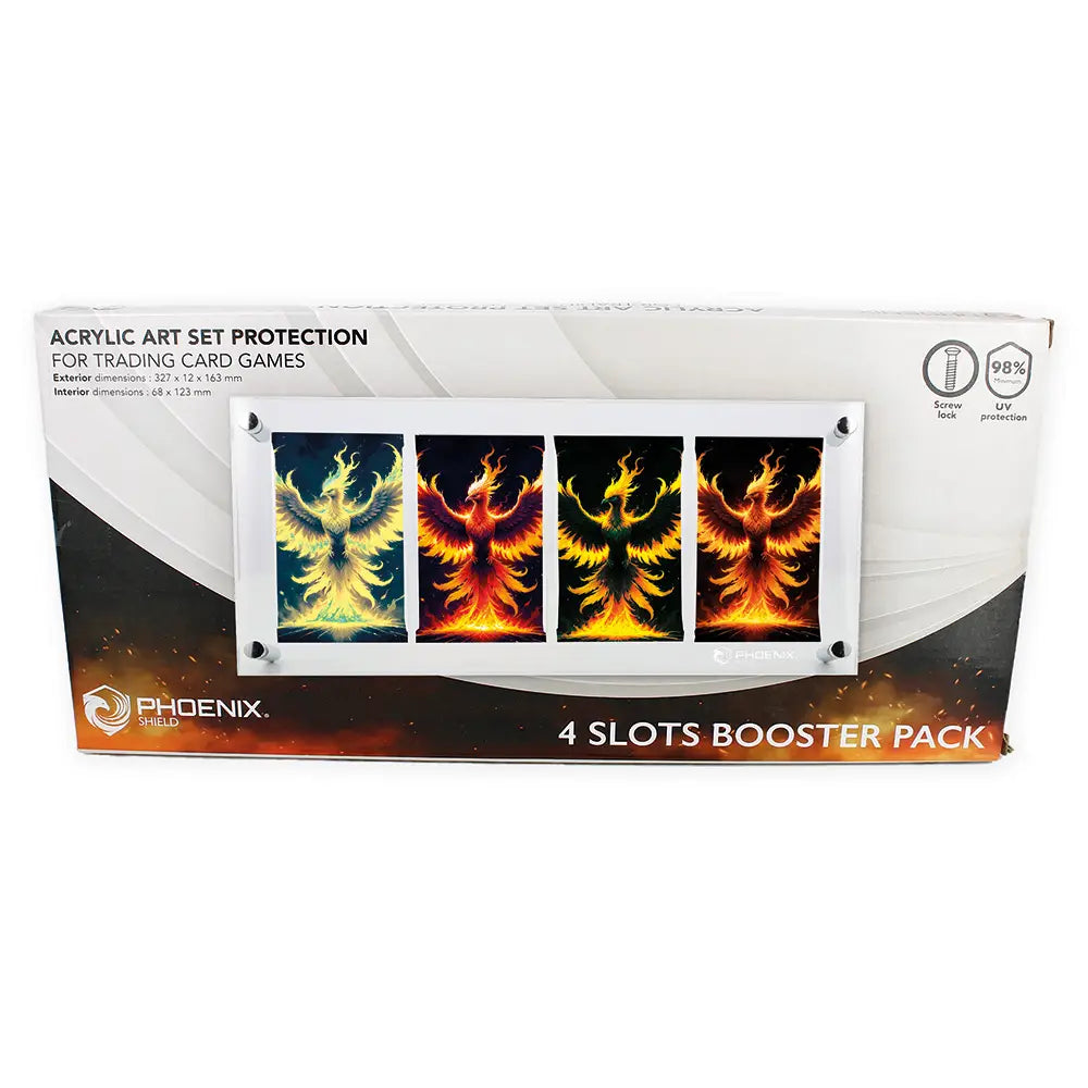 Protection Acrylique - 4 Boosters - Phoenix shield