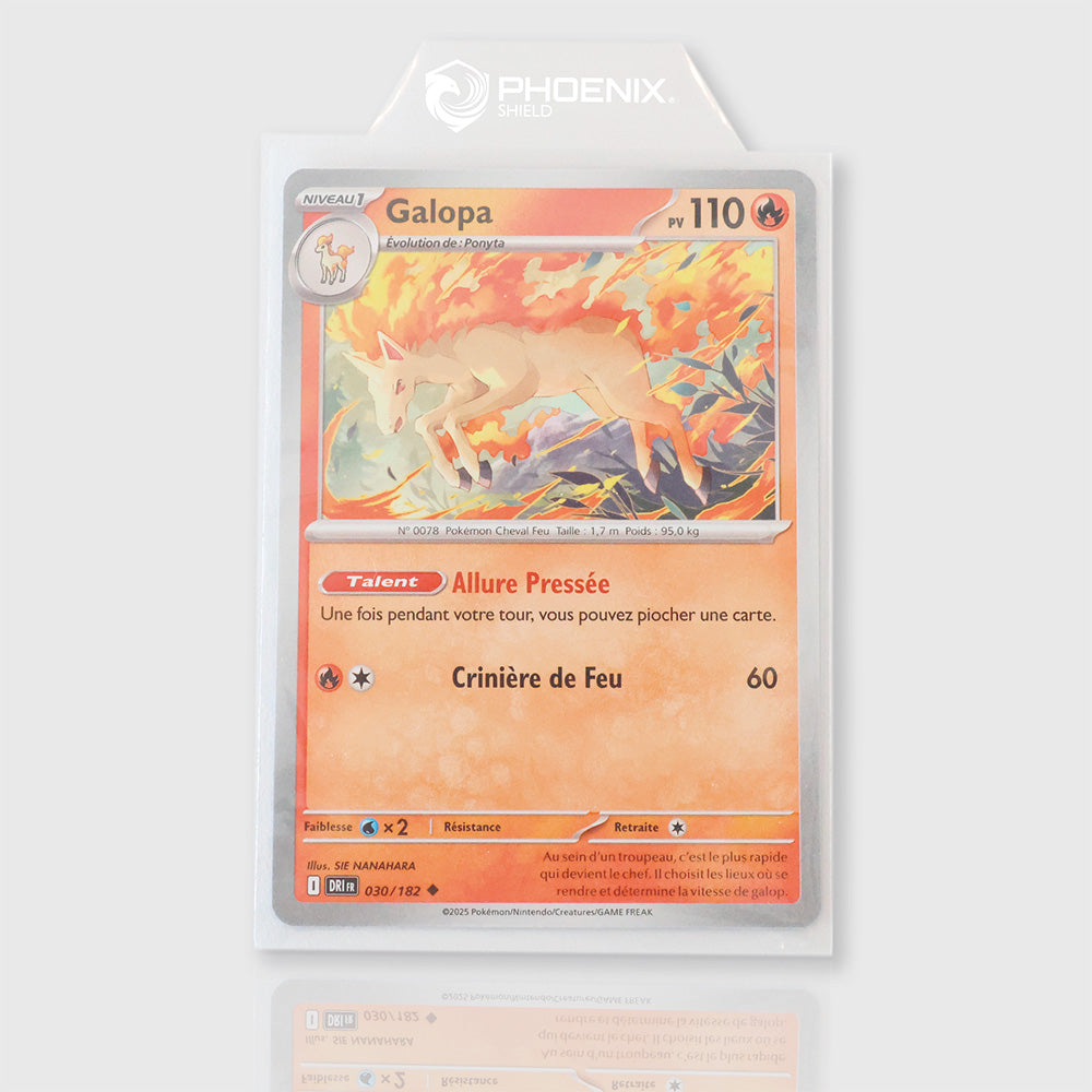 Sleeves à languettes - Phoenix shield x100