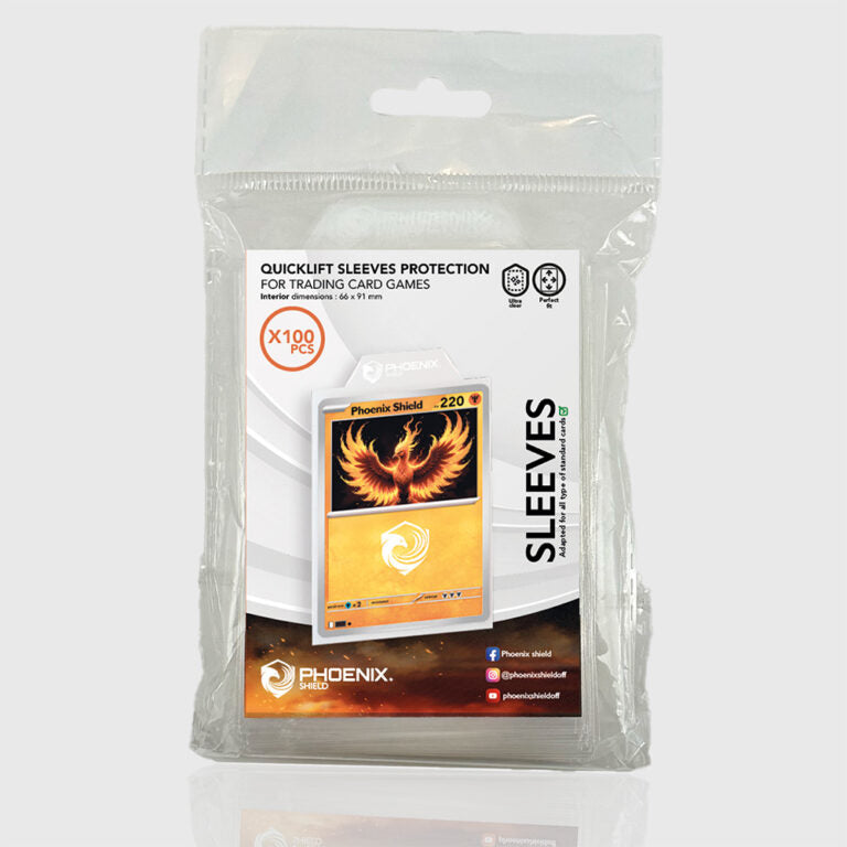Sleeves à languettes - Phoenix shield x100