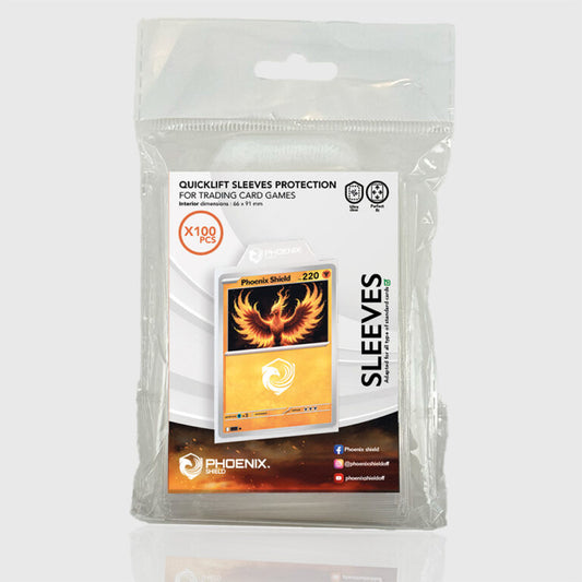 Sleeves à languettes - Phoenix shield x100