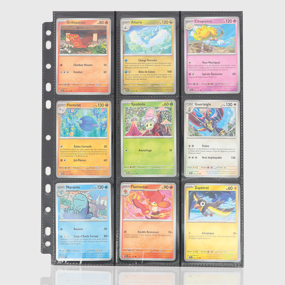 Feuilles pour Classeur Cartes pokémon x10 - Pheonix shield