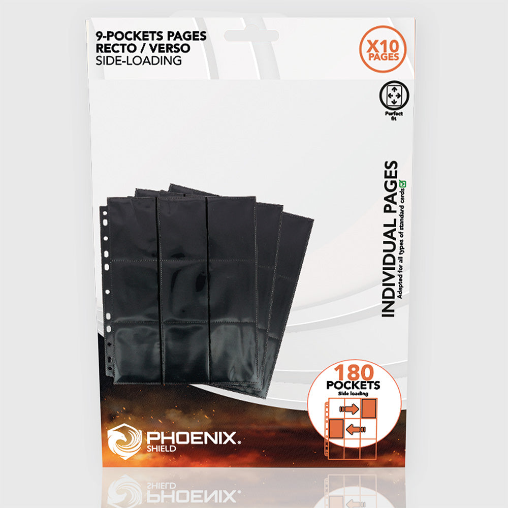 Feuilles pour Classeur Cartes pokémon x10 - Pheonix shield