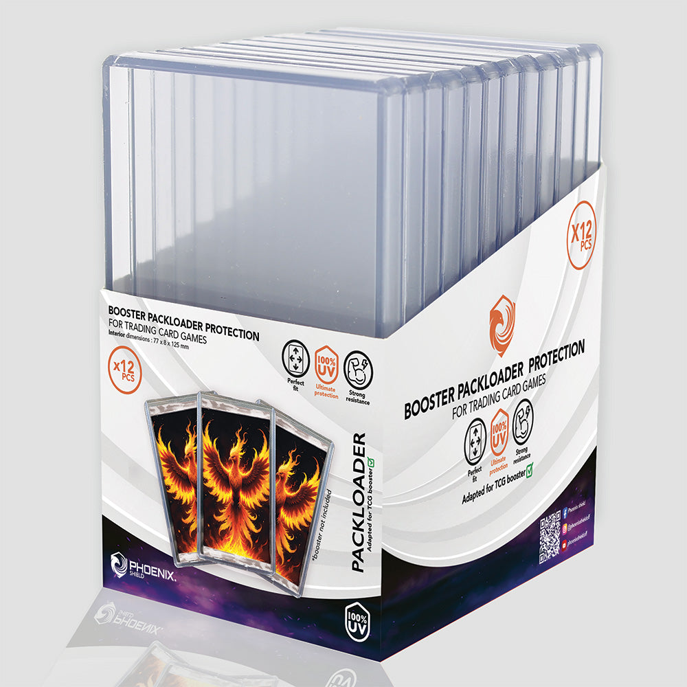 Toploader pour booster - x12 phoenix shield - VegaStore