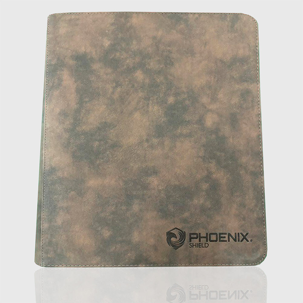 Classeur cartes gradés PCA 32 emplacements Marron Phoenix shield