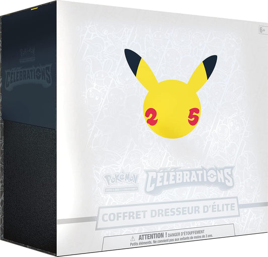 Coffret Pokémon Dresseur d'élite - EB7.5 - Célébrations 25 ans