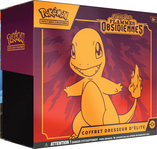 Coffret Pokémon Dresseur d'Élite - EV03 - Flammes Obsidiennes