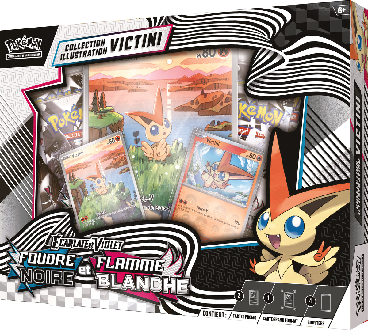 Coffret Victini - EV10.5 - Flamme Blanche & Foudre Noir - VegaStore