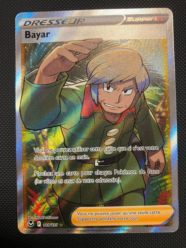 Carte Pokémon Bayar FA 188/195 Tempête argentée