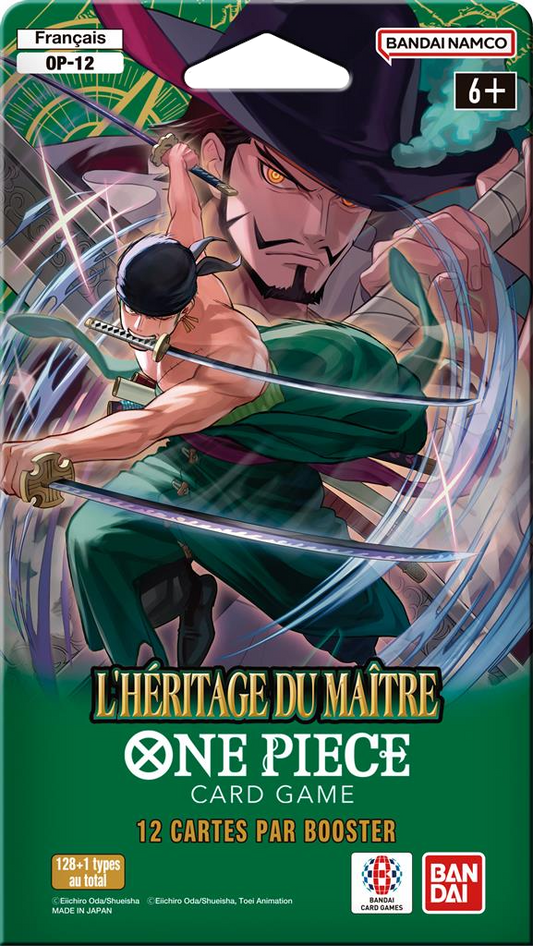 Blister One piece - OP-12 - Blister 12 cartes FR