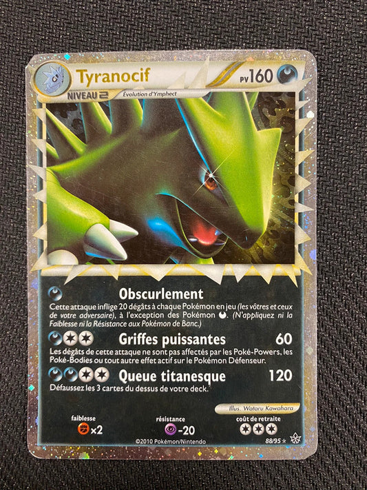 Carte Pokémon Tyranocif Prime 88/95 HGSG Déchaînement