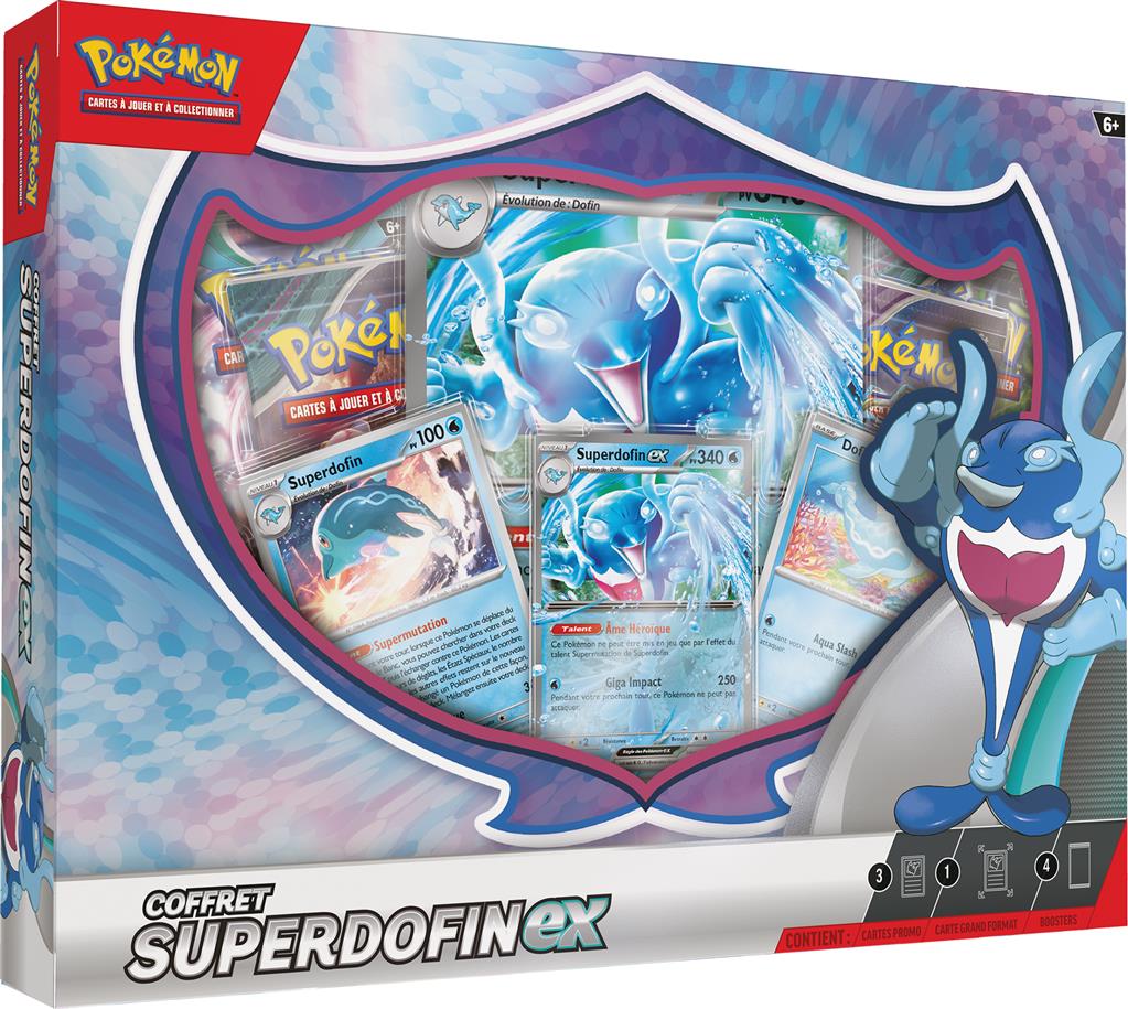 Coffret pokémon Superdofin ex