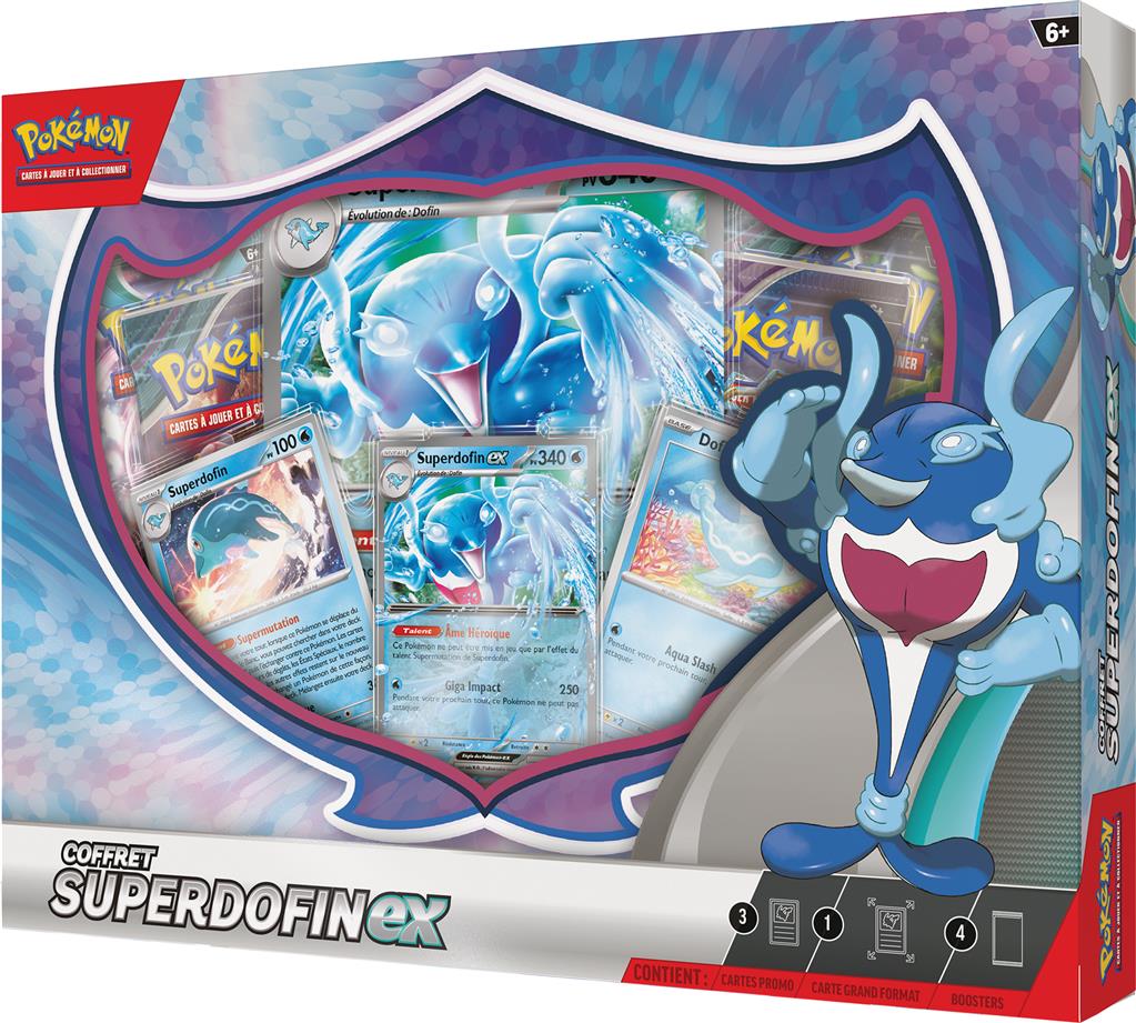 Coffret pokémon Superdofin ex