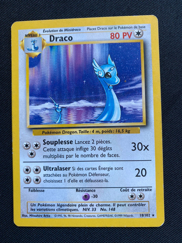 Carte Pokémon Draco 18/102 set de base