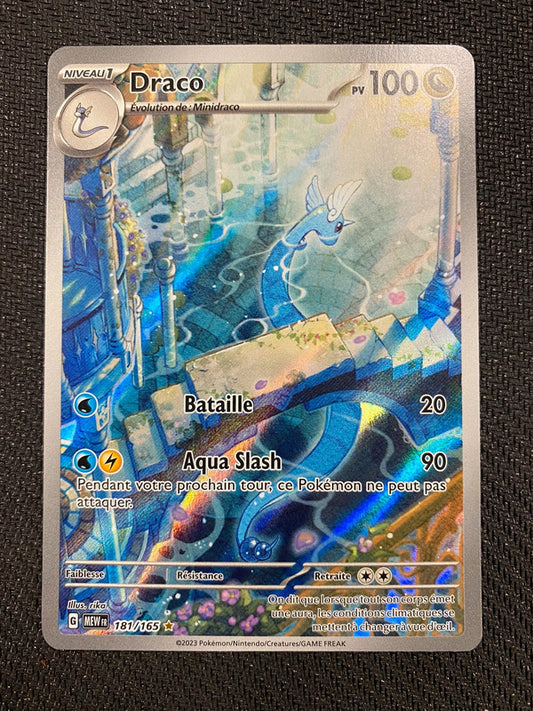 Carte Pokémon Draco AR 181/165 écarlate et violet 151