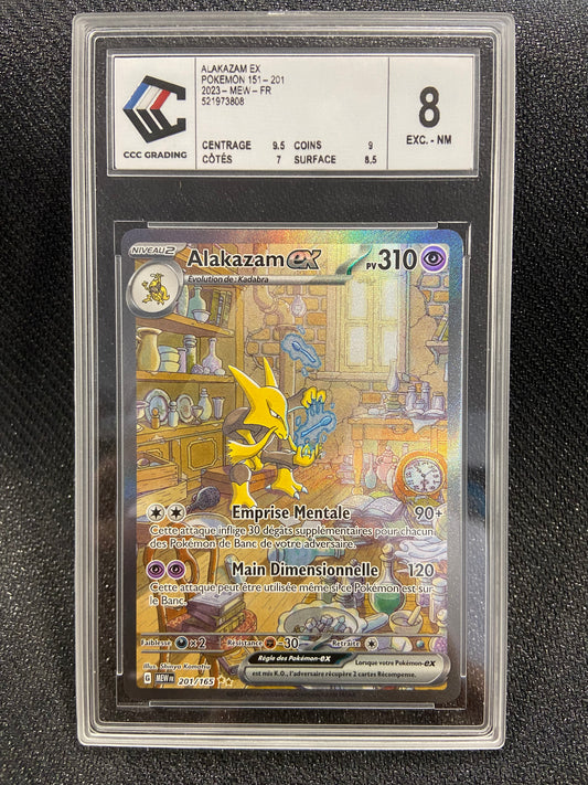 Carte Pokémon Alakazam ex 201/165 151 CCC8