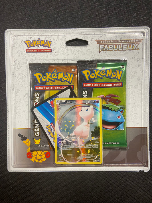 Duo pack Génération - Mew - Collection pokémon Fabuleux