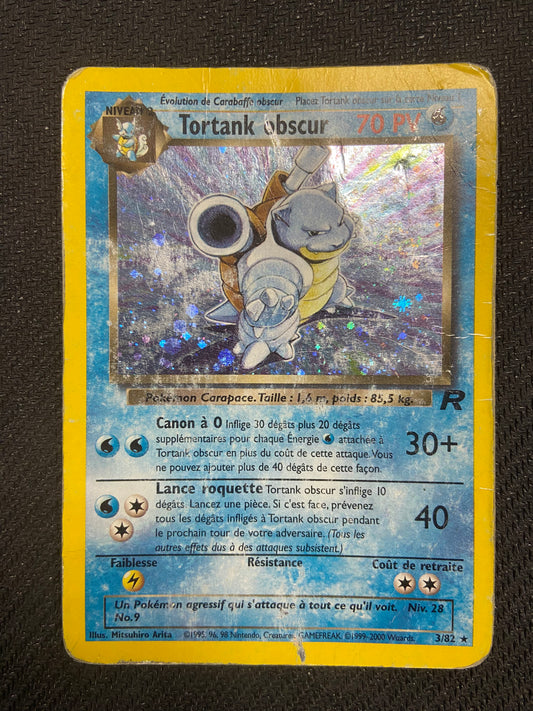 Carte Pokémon Tortank obscur 3/82 Team Rocket