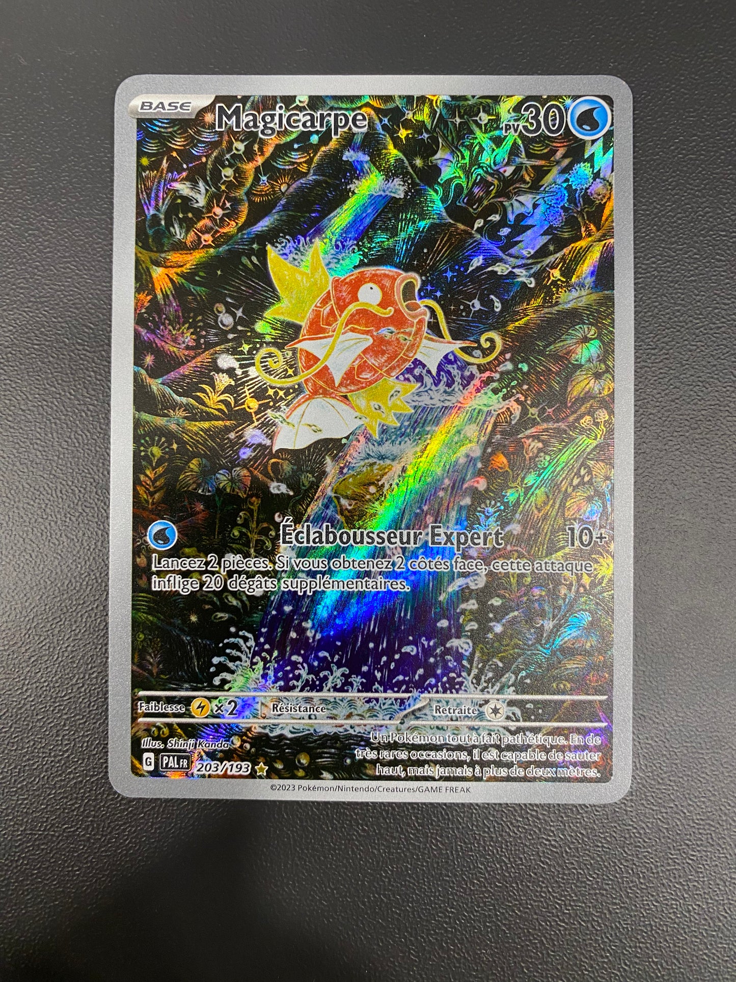 Carte Pokémon Magicarpe 203/193 Évolutions à Paldea