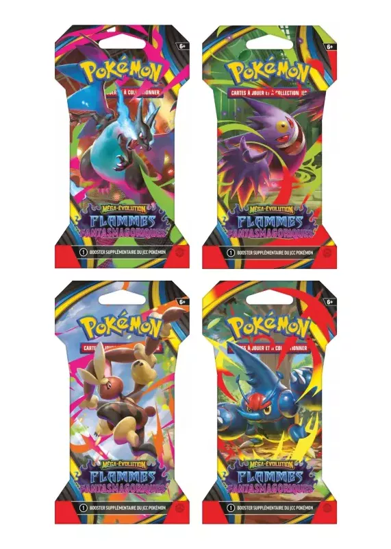 Blister Pokemon ME02 - Flammes fantasmagoriques
