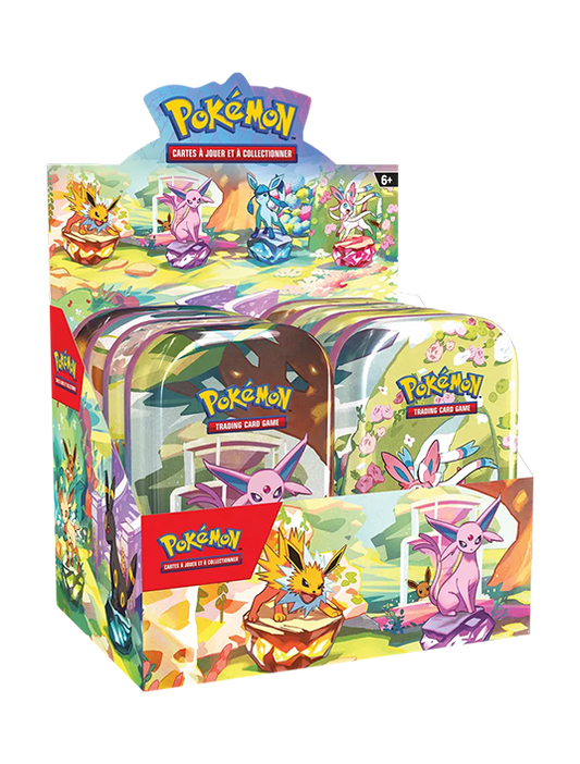 Display de Mini Tins - EV8.5 - Evolution prismatiques