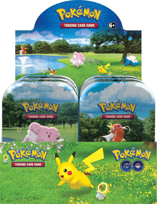 Display de Mini Tins - EB10.5 - Pokémon Go