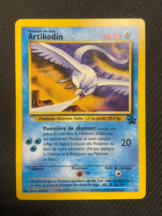 Carte Pokémon Artikodin 22 Black star promo wizard