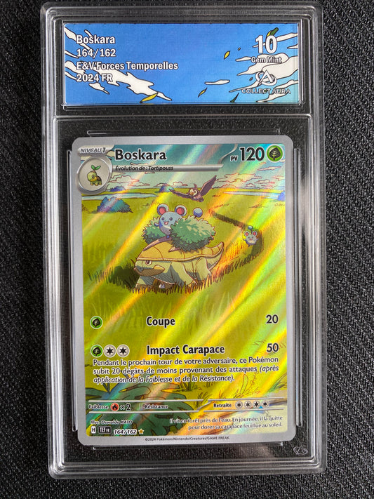 Carte Pokémon Boskara 164/162 Forces Temporelles Collect Aura 10