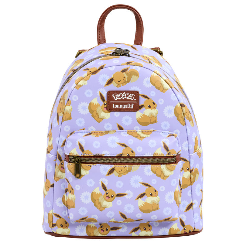 Pokemon Loungefly Sac A Dos Evoli Full Print