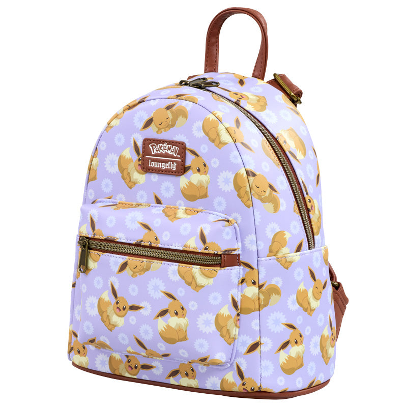 Pokemon Loungefly Sac A Dos Evoli Full Print